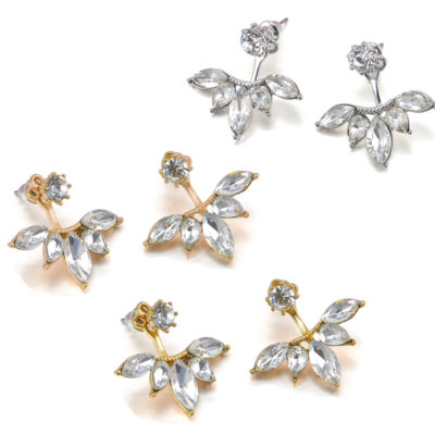 Set de 3 boucles d'oreilles